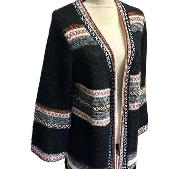 Boho Knee Length Sweater - Picture 1 of 6